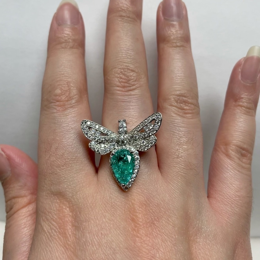 Dragonfly statement ring - Picture 11 of 14